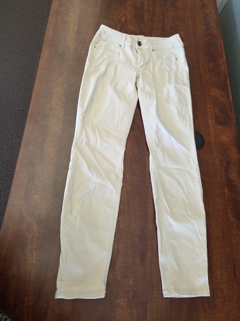 Maurices Ivory Slim Stretch Jeans
